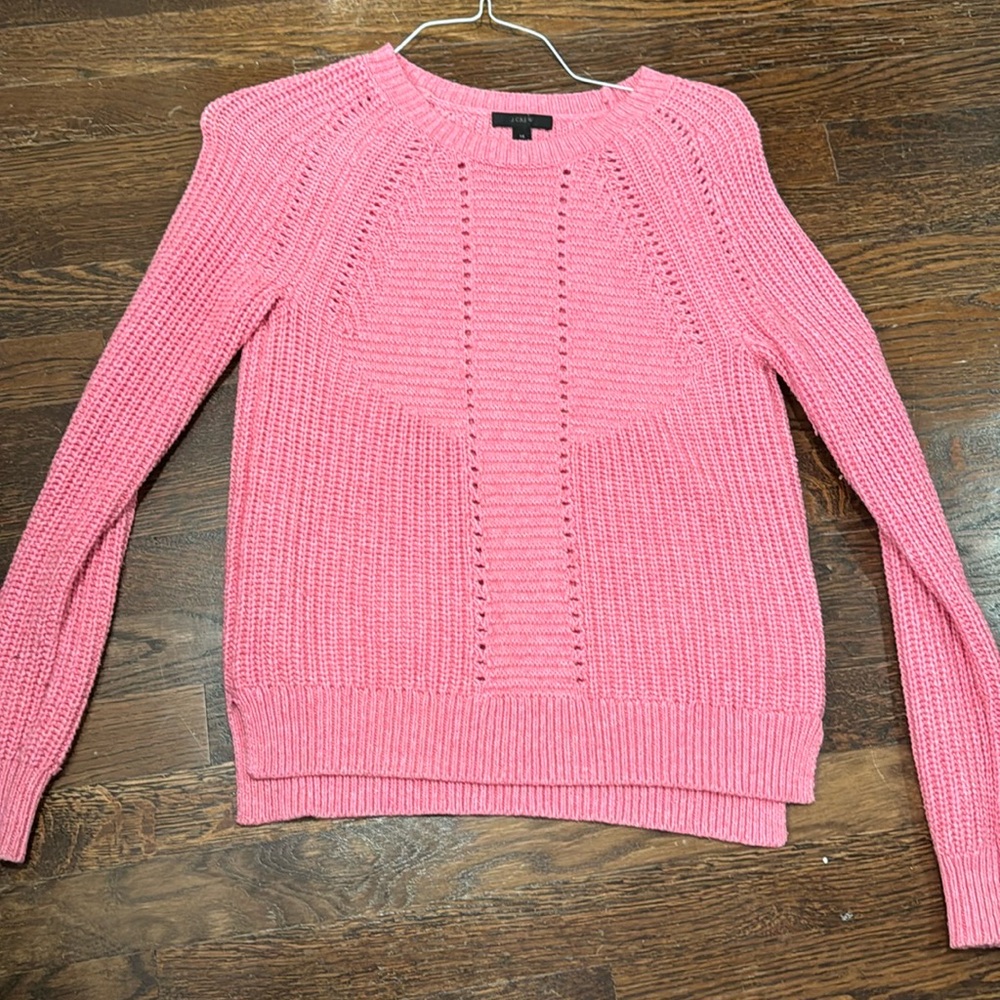 J.Crew Pink Sweater Sz XS